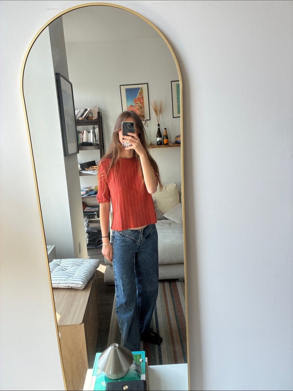 Molli Top Orange